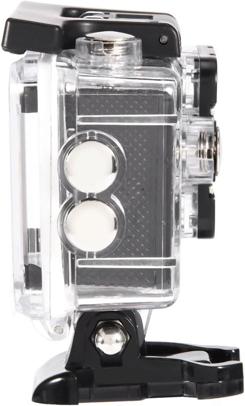 Mugast 4K Waterproof Action Camera, 30m Outdoor Sports Video Camera with 1080P Full LCD Mini Camcorder, 900mAh