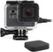 Side Open Skeleton Housing Case for GoPro Hero 5/6/7 Black Action Camera, Protective Lens Removal Not Needed