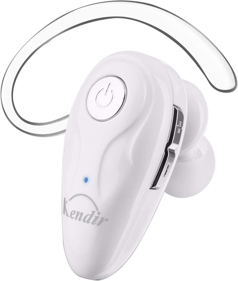 Kendir Bluetooth Earpiece, V5.0 Wireless Headphone Cell Phone Headset 8 Hrs Talking