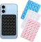 4-Piece Silicone Suction Cup Cell Phone Holder, Self-Adhesive Handsfree Holder for Selfies and Videos, Compatible with
