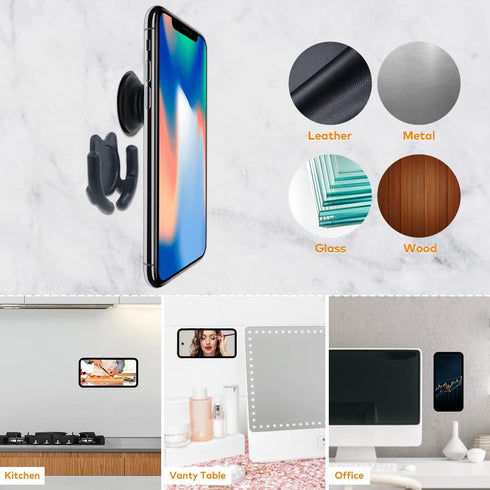 Multi-Surface Holder Car Mount 1 Pack, Compatible for PopSocket Grip Holder, Strong Adhesive Stick Pad
