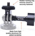 CHRONOS Black Aluminum Tripod Adapter Mount for GoPro Cameras