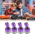SCX10 4WD 1:10 4 Pack Joyzan RC Magnetic Body Post, Alloy Stealth Invisible Body Shell Mount Column Strong Clips Magnet