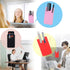 SHANSHUI Phone Wallet, 6 Pack Card Holder for Back of Phone, Double Silicone Credit Card Sleeve Pocket