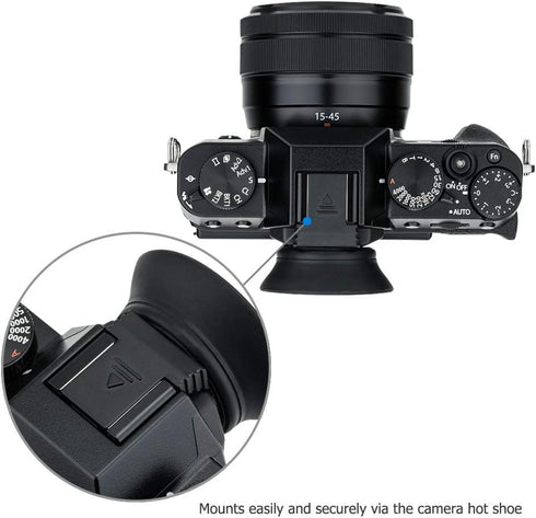 X-T30II X-T30 X-T20 X-T10 Soft Silicon Camera Viewfinder Eyecup Eyepiece Eyeshade for Fujifilm Fuji II Eye Cup