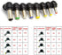 Universal 80W DC Car Charger, 15-24V Power Supply Adapter Set for Laptop Notebook