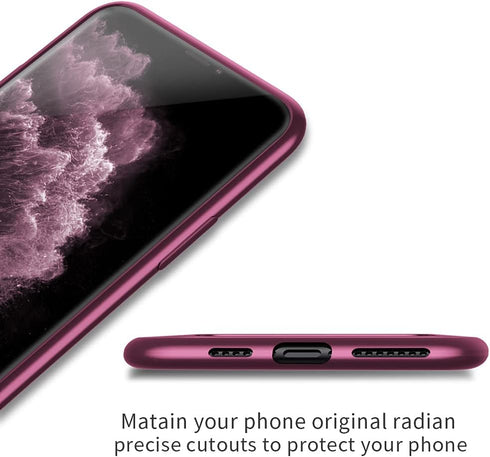 X-level Slim Fit Soft TPU Case for iPhone 11 Pro Max, Ultra-Thin Matte Surface, 6.5"