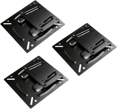 FOMIYES 3pcs Metal Tv Stand Replacement Base for 14-24 Inch LCD Tv Wall