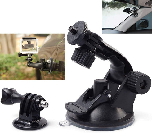 Suction Cup Mount for Gopro Hero 13 12 11 10 9 8/AKASO EK7000/Brave 4/Brave 7 Action Cameras