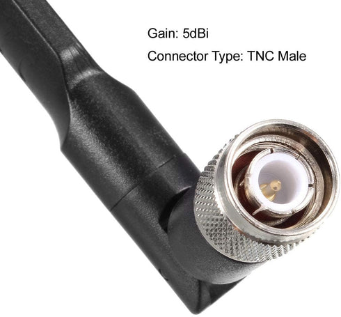 uxcell 5dBi GSM LTE Antenna, High Gain 3G 4G TNC Male Connector Direction Foldable Paddle Type 780-960/1710-2700MHz