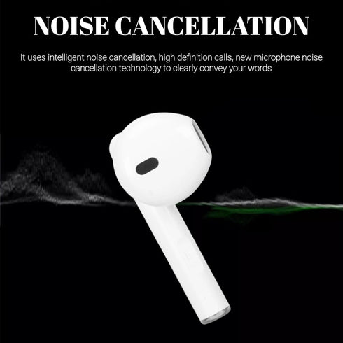Noise Cancelling Earbuds V77 Bluetooth 5.3 in Ear Headphones with 80 Hours Standby, Touch Control Bass Stereo Sports