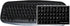 English US Non Transparent Keyboard Stickers, Black Background, 11x13mm