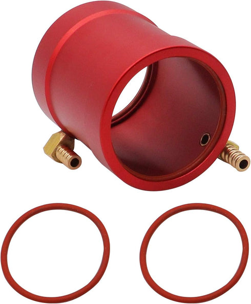 Treehobby 36mmx50mm 36-Series Aluminum RC Model Boat Motor Water Cooling Jacket with Inlet & Outlet Fittings Heatsink