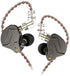 erjigo KZ ZSN Pro Dynamic Hybrid Dual Driver in Ear Earphones Detachable Tangle-Free