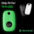 Geiomoo Silicone Case Compatible with Tile Pro 2022, Protective Cover with Carabiner (Luminous Green)