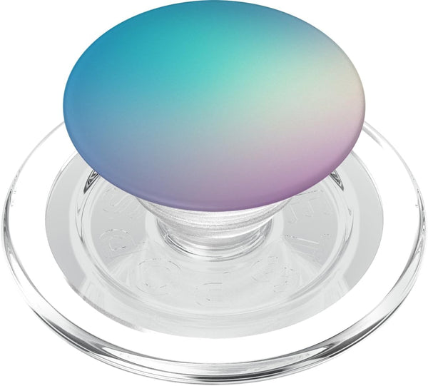 Blue and Purple Ombre Gradient Fading PopSockets MagSafe PopGrip for iPhone.