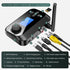 eppfun 3.5mm Bluetooth Transmitter for TV, Audio Adapter Receiver for Home Stereo with Volume Control ON/Off Switch LCD