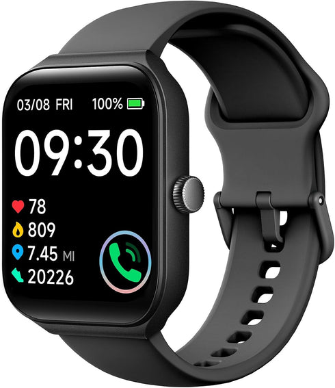 Smart Watch for Men Women, 1.95" Fitness Tracker with Call Function, IP68 Waterproof, Heart Rate/Sleep Tracker