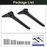 Dinghosen TV Stand for Hisense TV Stand Legs, Check Fit, for Specific TV Bottom Ports. Fits Select Hisense Models.