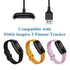 Meliya Charger Cable for Fitbit Inspire 3, Replacement USB Charging Cradle Dock Stand Cable for Inspire 3 Fitness Tracker (3.3 ft)