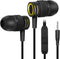 UrbanX R2 Wired in-Ear Headphones with Mic for T-Mobile REVVL V+ 5G, Noise Isolating Earphones, Deep Bass, Silicone Tips