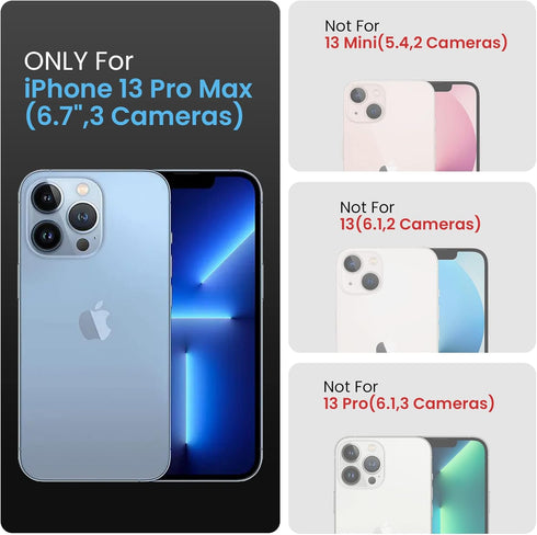 FireNova iPhone 13 Pro Max Case, Silicone Upgraded with Camera Protection, 2 Screen Protectors, Light Brown