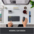 Logitech Pebble Wireless Mouse with Bluetooth or 2.4 GHz Receiver, Silent Slim Design for Laptop, PC, Mac, Chromebook