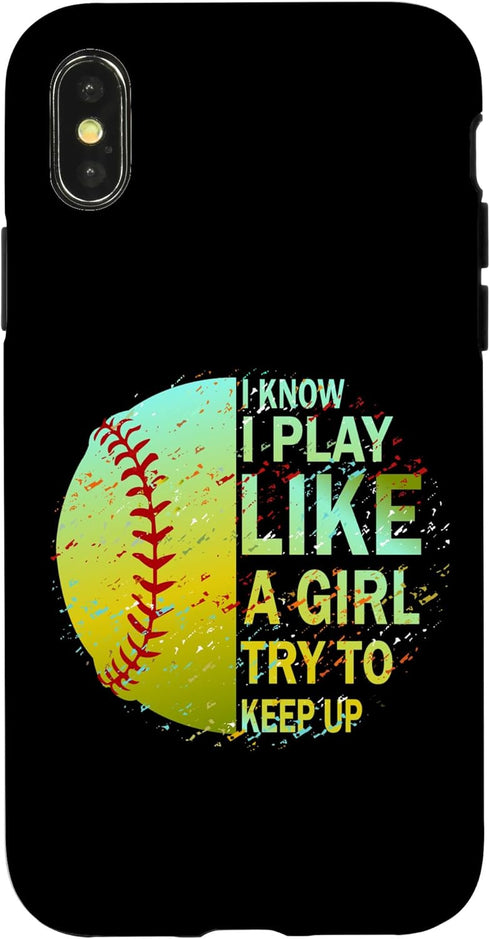 iPhone X/XS Softball Case