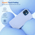 Miracase Liquid Silicone Gel Rubber Case for iPhone 12/12 Pro, Full Body Protection Shockproof Drop Protection, Clove