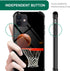 Basketball Hoop Pattern Case for iPhone 12 Mini - Anti-Scratch, Shockproof Cover for Boys & Men - 5.4 inch Compatibility