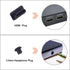 USB Cover Port Plug Caps - 30Pcs Silicone Anti Dust Cover for USB Type-C, Headphone, HDMI, USB Type-A with Cleaning