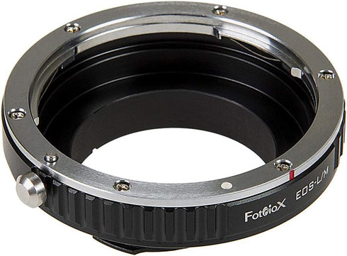 Fotodiox Lens Mount Adapter, 6-Bit M-Coding, Canon EOS (EF/EF-S) to Leica M Mount