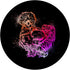 Colorful Silkie Chicken PopSockets Swappable Grip