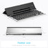 Geyes Bluetooth Keyboard Foldable - Portable Wireless Keyboard with Aluminum Alloy Housing for Tablets and Smartphones