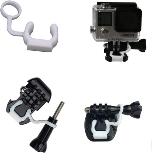 Bodyboard Wakeboard Foam Surfboard Mount Kit with Anti-Lost Strap for GoPro Hero 8/7/6/5/4/3+/3/2/1 (Black)