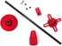 Honbay CNC Aluminum GPS Folding Antenna Base Mount Holder Bracket for DJI Quadcopter (Red)