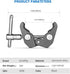 SmallRig Super Clamp (2 Pack), Magic Arm Clamp for DJI Ronin, Camera Monitor, LED Light