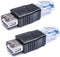 Hididi 2 Pack Ethernet to USB Adapter, RJ45 Ethernet Male to USB Female