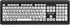 Magnus 325 Wireless Full Size Computer Keyboard, Large Print High Contrast Black & White Keys, Soft Buttons, Ideal for