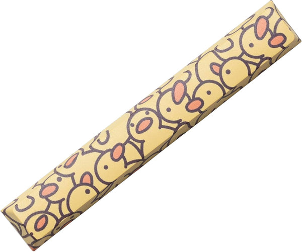 Novelty Allover Dye Subbed Keycaps, Yellow Baby Duck Spacebar PBT for Gaming Mechanical Keyboard Cherry Profile (YBDuck