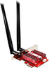 GLOTRENDS WiFi 6E AX5400 PCIe Card with Low-profile Bracket, Intel AX210 Chip, Bluetooth 5.3, Support Windows 11/10