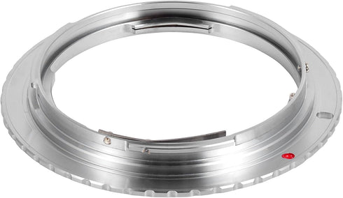 Lens Mount Adapter Manual Focus, Compatible with Pentax K Mount Lens to Canon EOS EF-Mount Camera Body