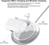 Wireless Charging Case for AirPods Pro 1st & 2nd Generation, USB-C Charging, Replacement with Bluetooth Pairing Sync