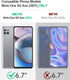 Poetic Revolution Series Case for Motorola Moto One 5G Ace (2021), Rugged Shockproof Cover with Kickstand