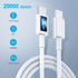 iPhone 15 Charger Fast Charging, 2-Pack 6FT USB C to C Cable with Fast Charging Blocks for iPhone 15 Series