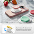 Sinjimoru Magnetic Phone Grip, Compatible with MagSafe Stand, Finger Comfort for iPhone 15/14/13/12, M-Mini Tok Pink
