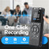 Tonfarb 64GB Repeat,MP3 Digital Voice Recorder with Playback,Audio Recording Device for Lectures
