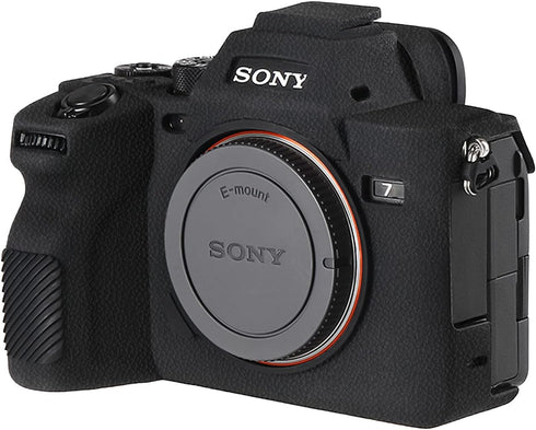 Camera Case for Sony Alpha 7 A7 A7M4, Anti-Scratch Soft Silicone Rubber Protective Body Housing Cover