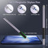 Honiha Stylus Pen for iPad, 3 in 1 Magnetic Pencil with High Sensitivity Disc, Fiber & Rubber Tip - Space Grey