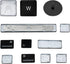 Replacement Keyboard Keycaps Set for MacBook Pro A1706 A1707 2016 2017, 13" 15" Full Keycap with Removal Tool